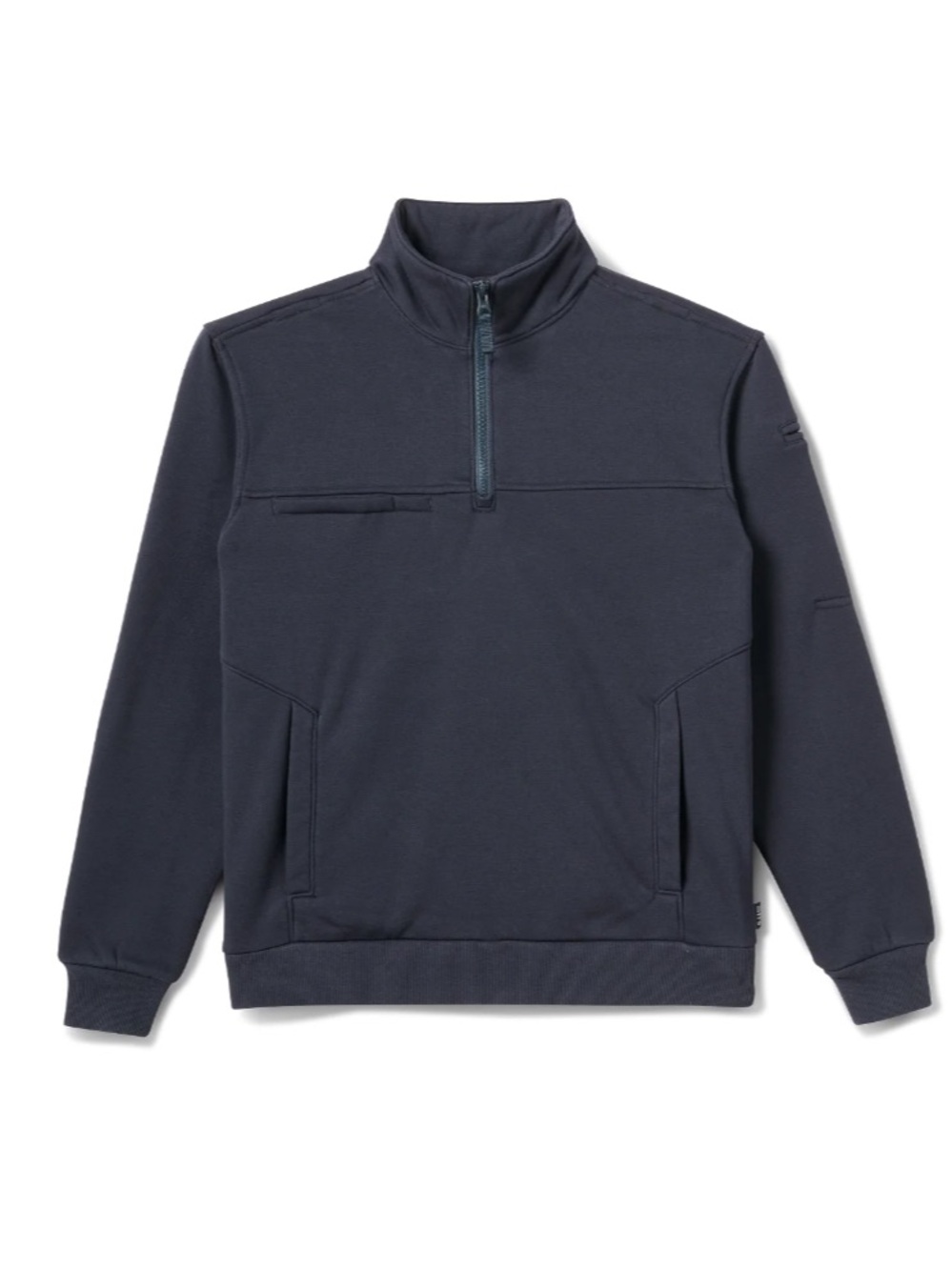 5.11 Tactical Women's Quarter Zip Job Shirt Pullover Sweatshirt Small Navy NWOT